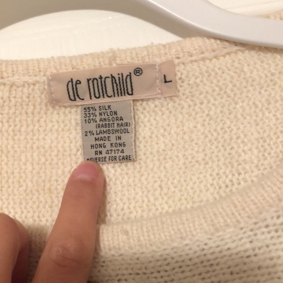 NWT - Floral Sweater with Sequin! size L! Perfect for fall nights - Picture 3 of 6